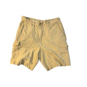 Pusser's Island Reserve Silk/CottonMen Shorts Mens 32 Beige Resort Wear Dress